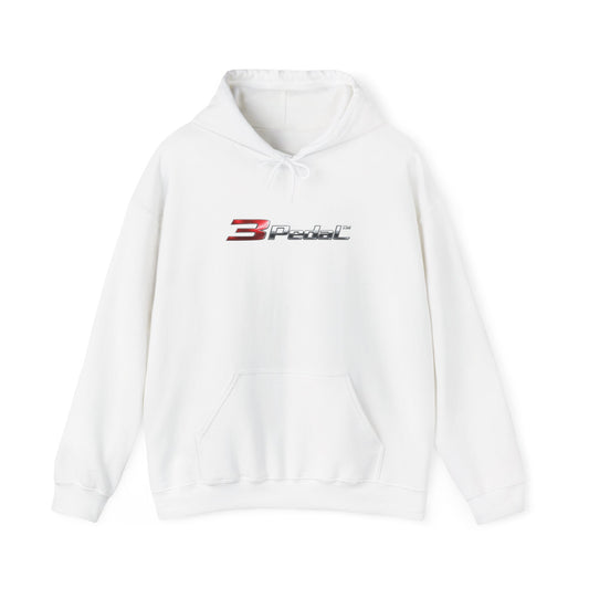 3Pedal™ Heavy Blend Hoodie – Manual Transmission Car Enthusiast Apparel