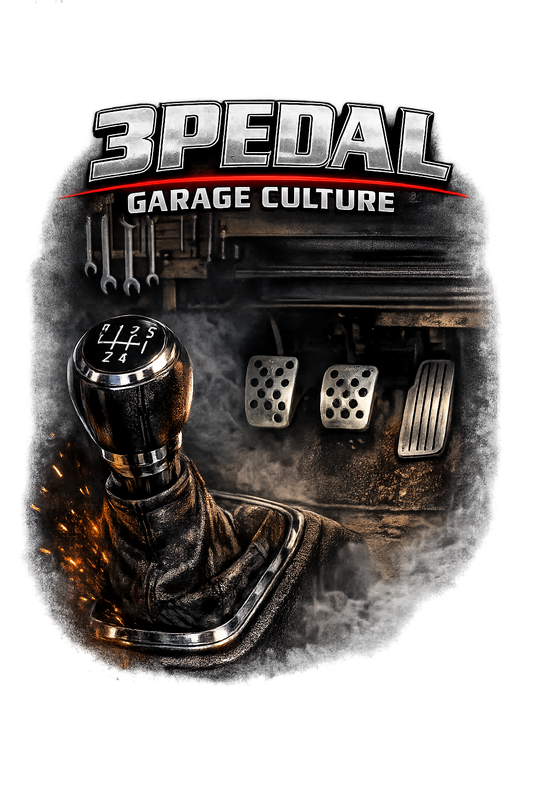 Why Three Pedals Still Matter — 3Pedal™ Garage Culture