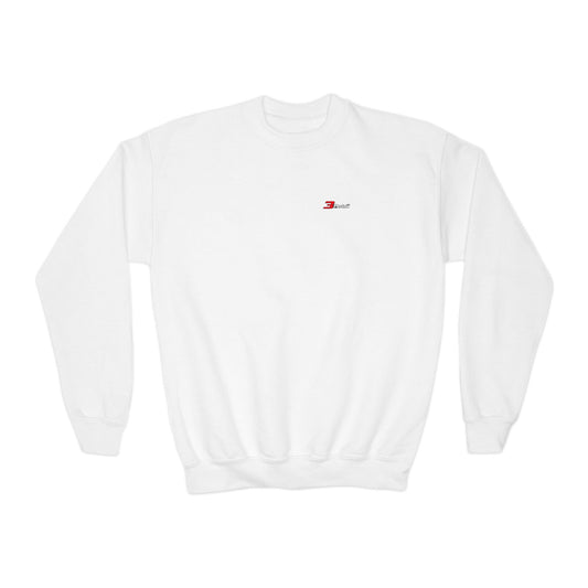 Youth Sweatshirt — 'Garage Girls' Retro Auto Club Crewneck