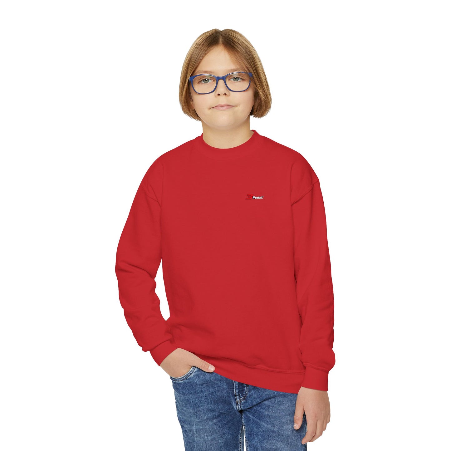 Youth Sweatshirt — 'Garage Girls' Retro Auto Club Crewneck