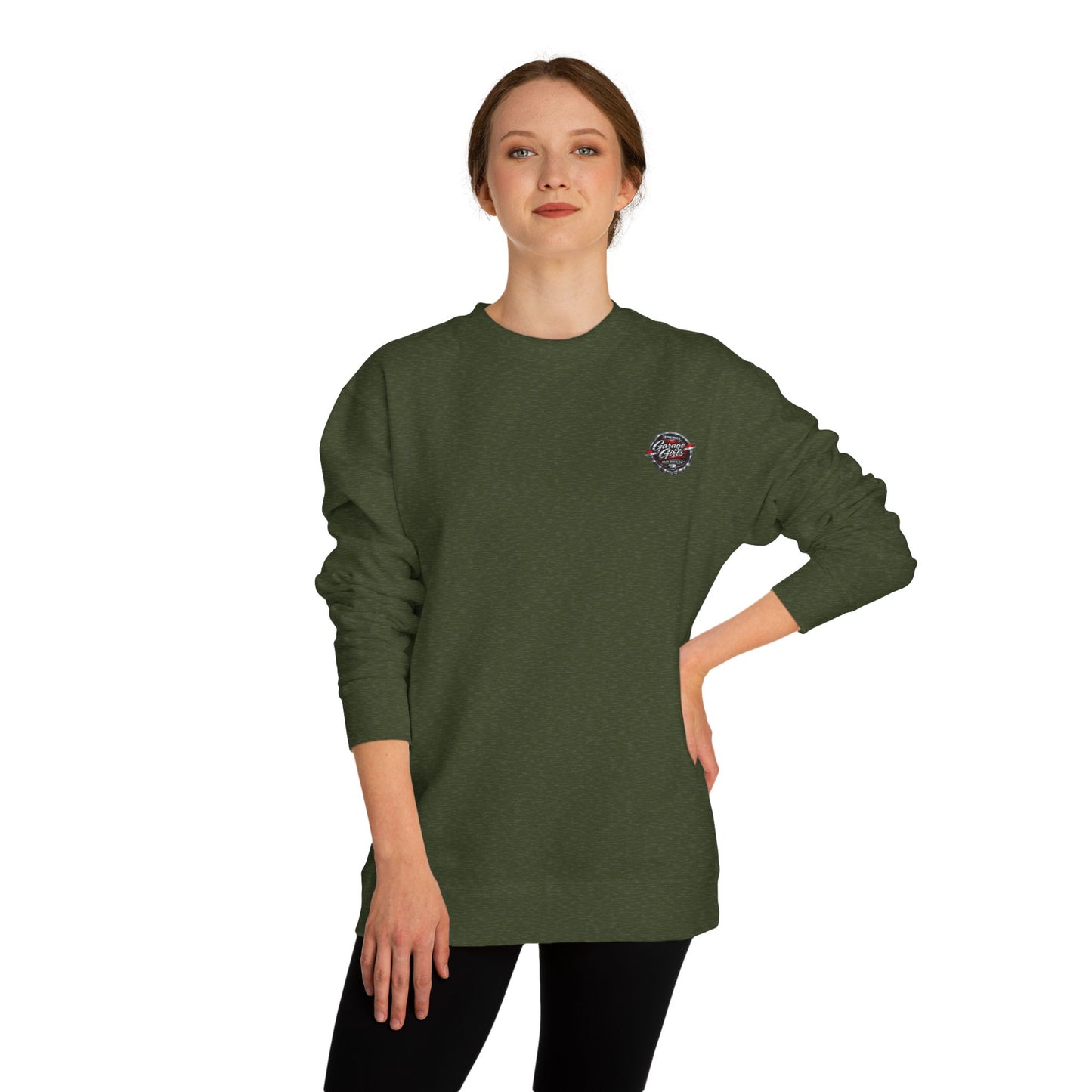 Fast Women Don’t Wait — Garage Girls Crewneck