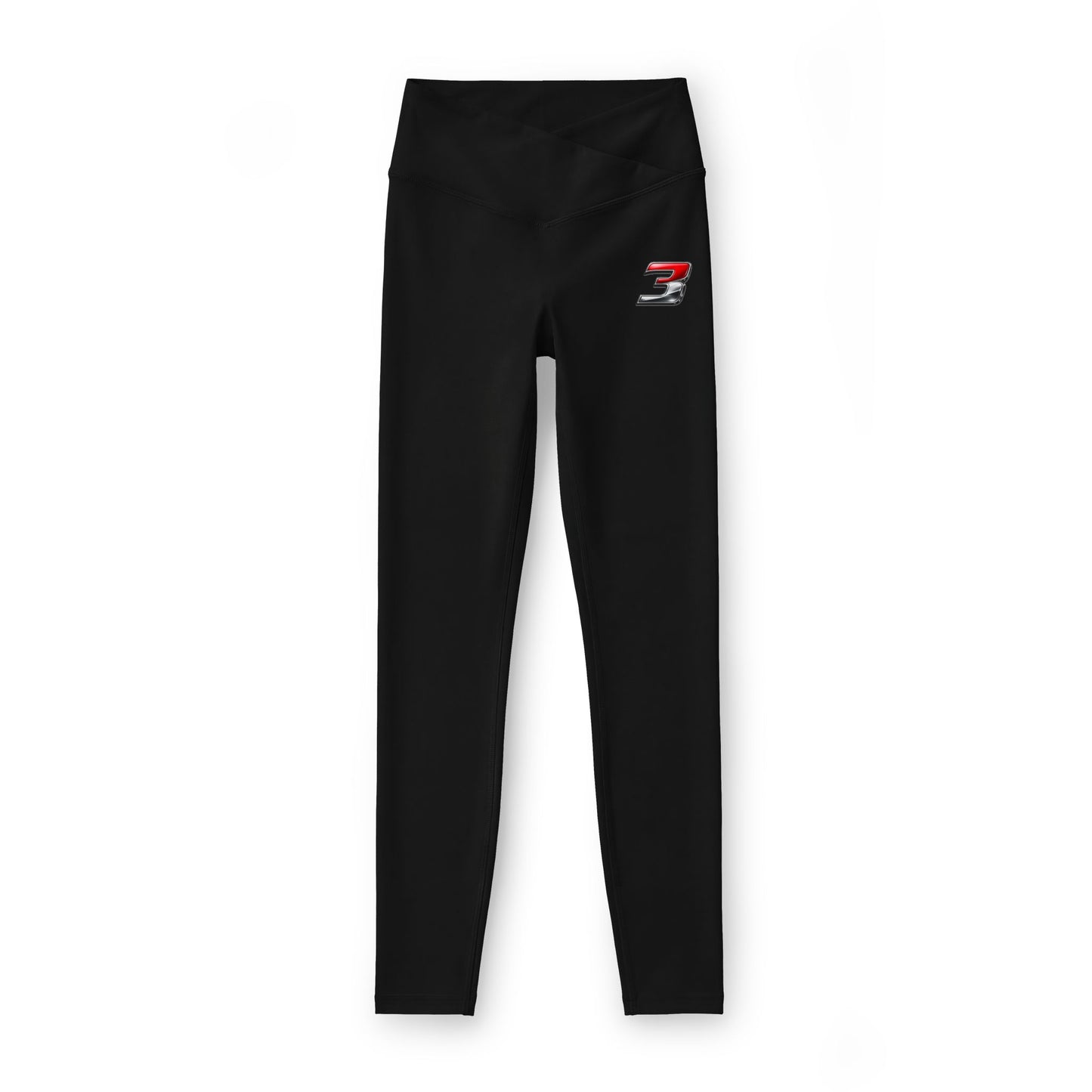 3Pedal™ Luxe Performance Leggings – High‑Waist Cross‑Front