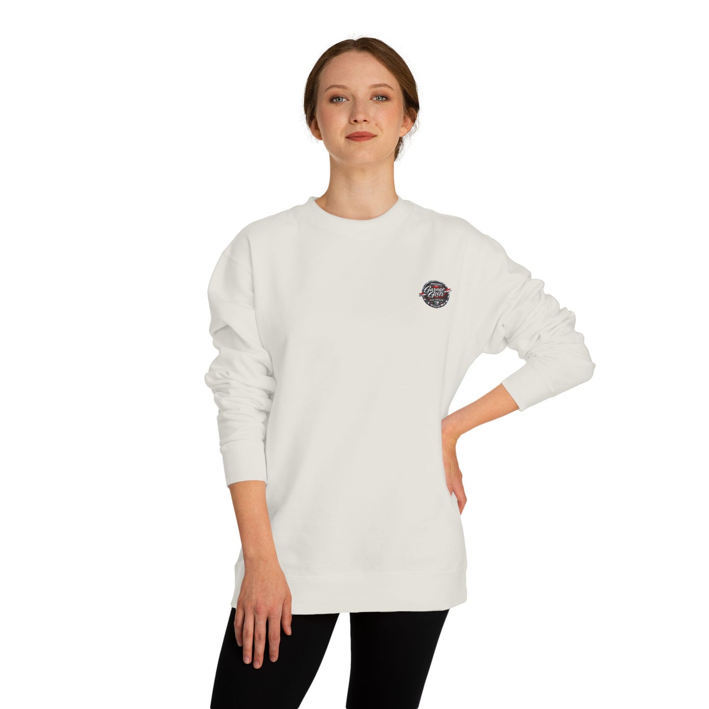 Fast Women Don’t Wait — Garage Girls Crewneck