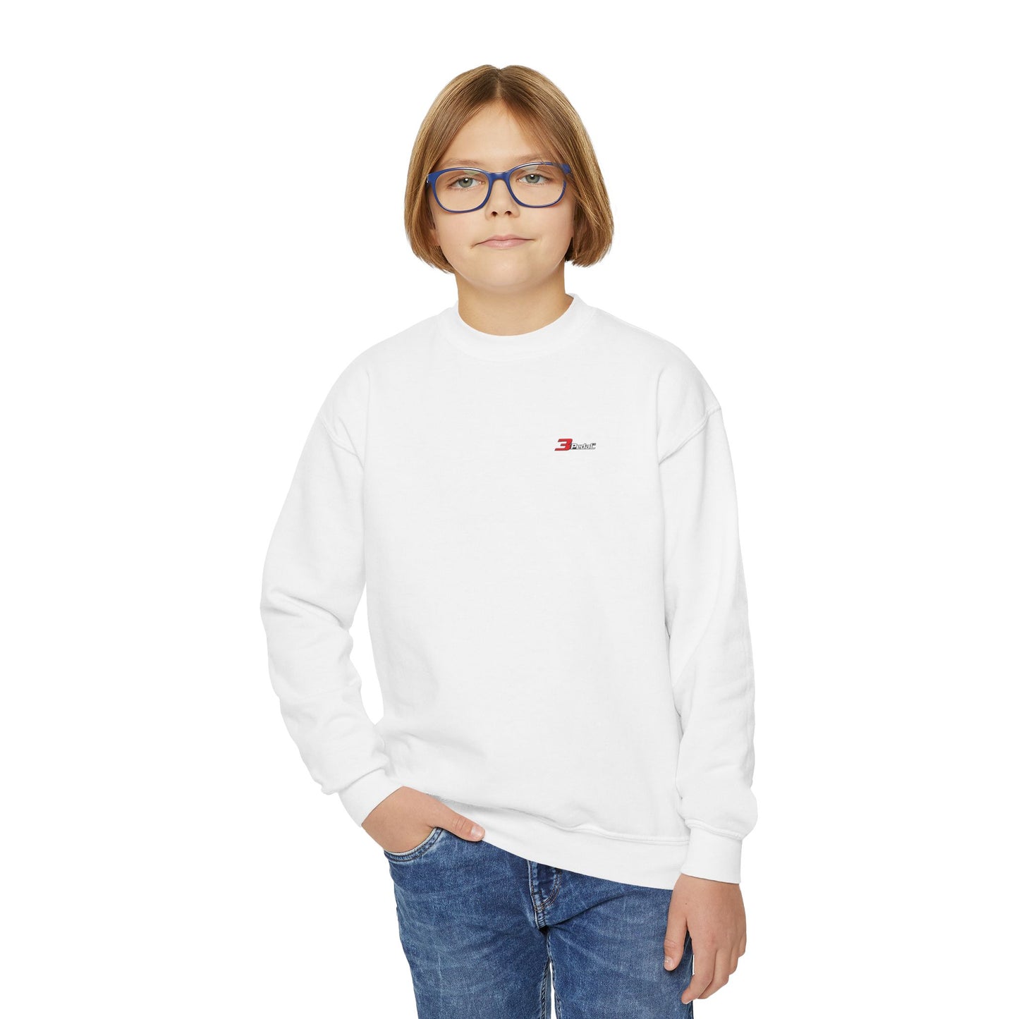 Youth Sweatshirt — 'Garage Girls' Retro Auto Club Crewneck