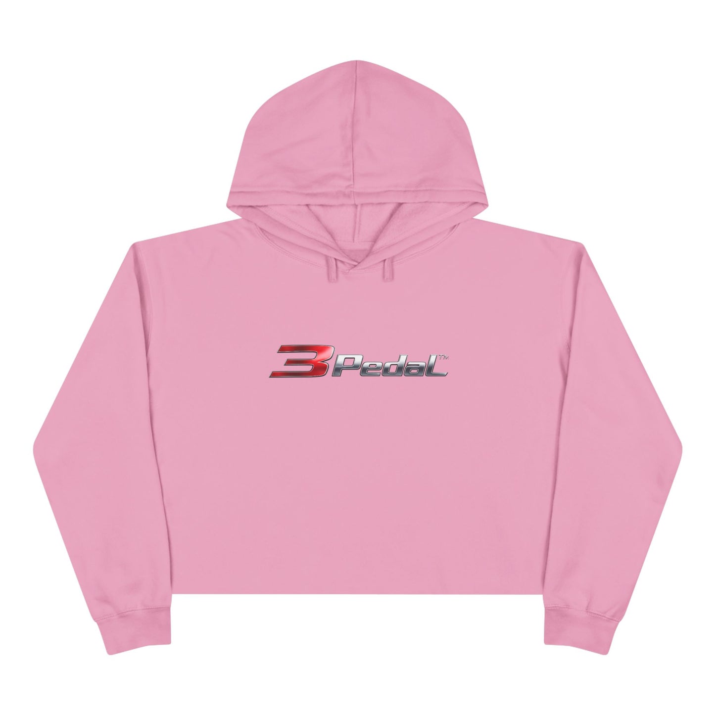 🖤 3Pedal™ Crop Hoodie — Racing Division Women’s Cropped Sweatshirt