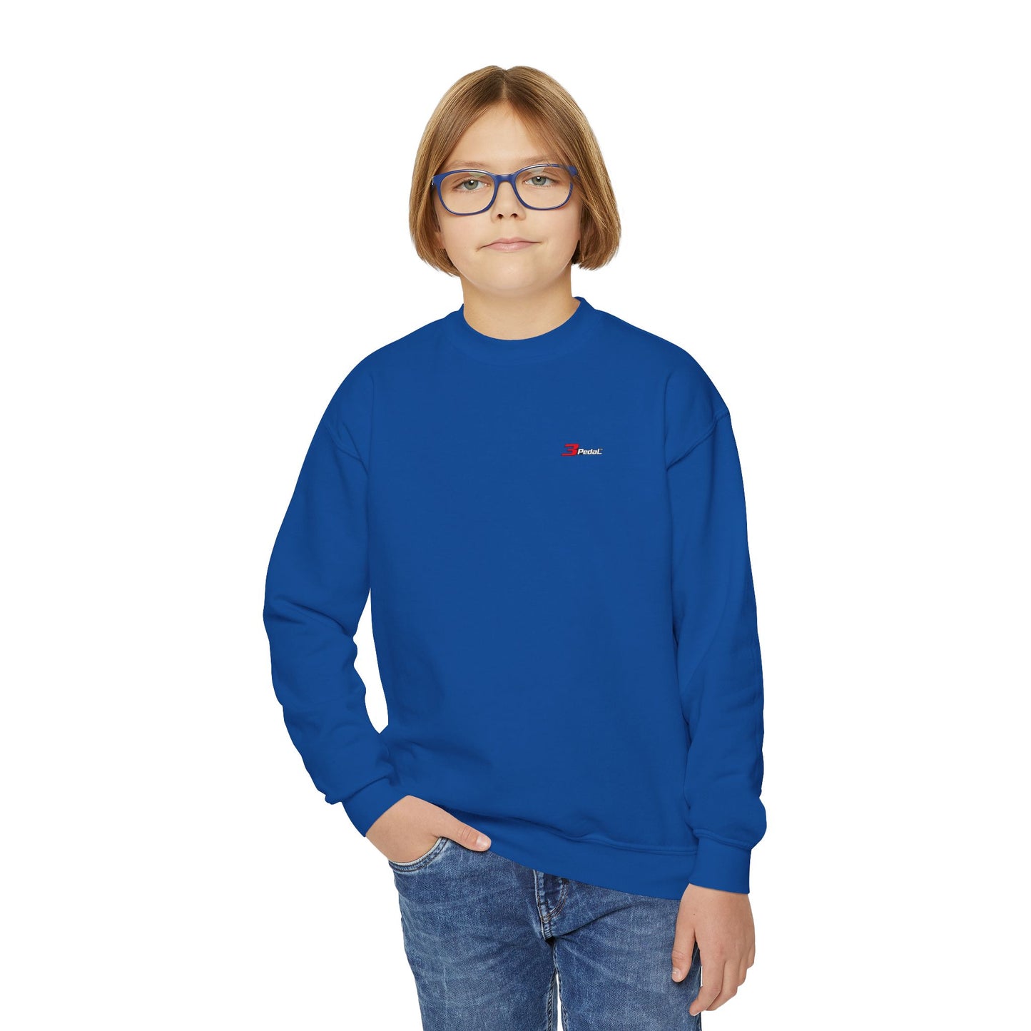 Youth Sweatshirt — 'Garage Girls' Retro Auto Club Crewneck
