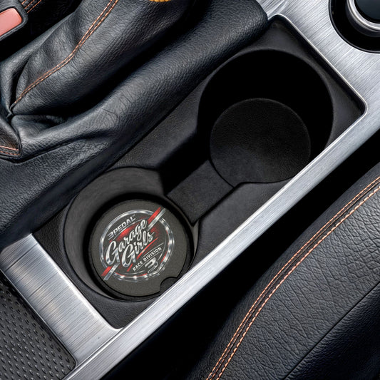 Garage Girls™ Race Division Car Coaster — 3PEDAL Automotive Soapstone Insert