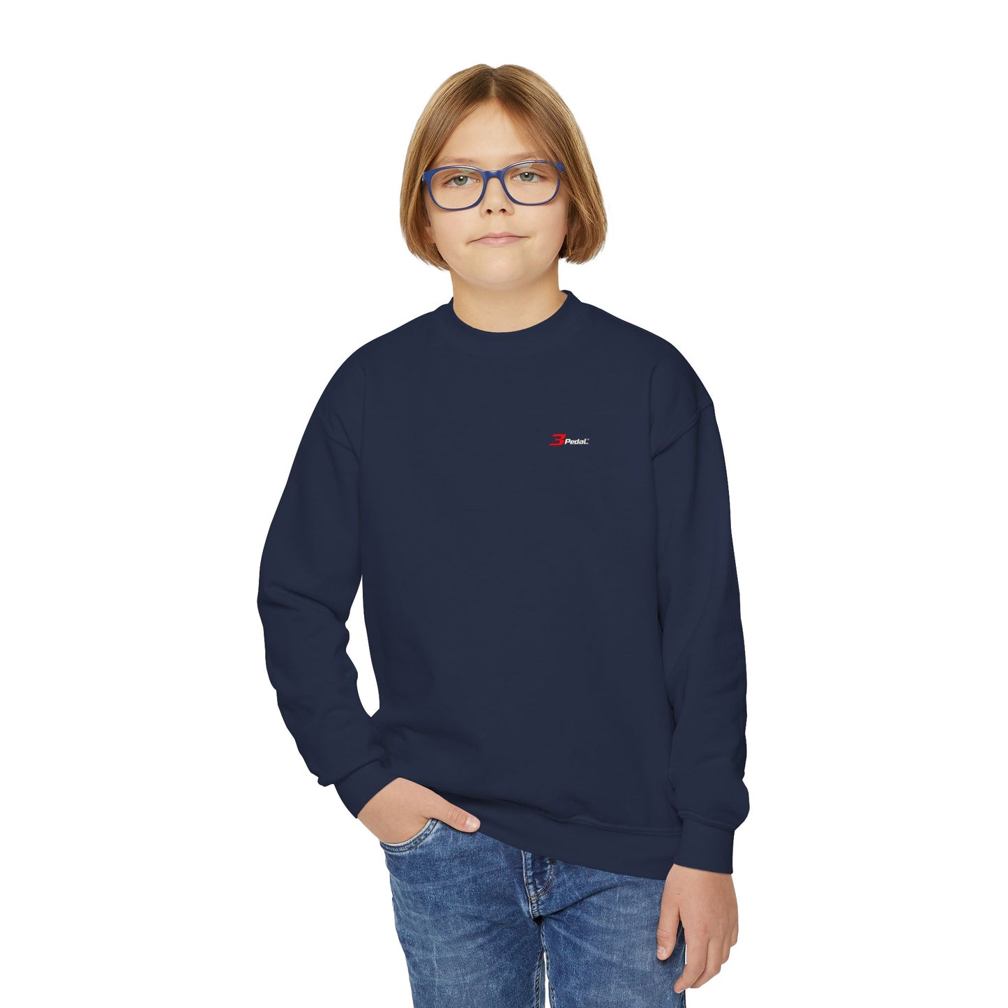 Youth Sweatshirt — 'Garage Girls' Retro Auto Club Crewneck