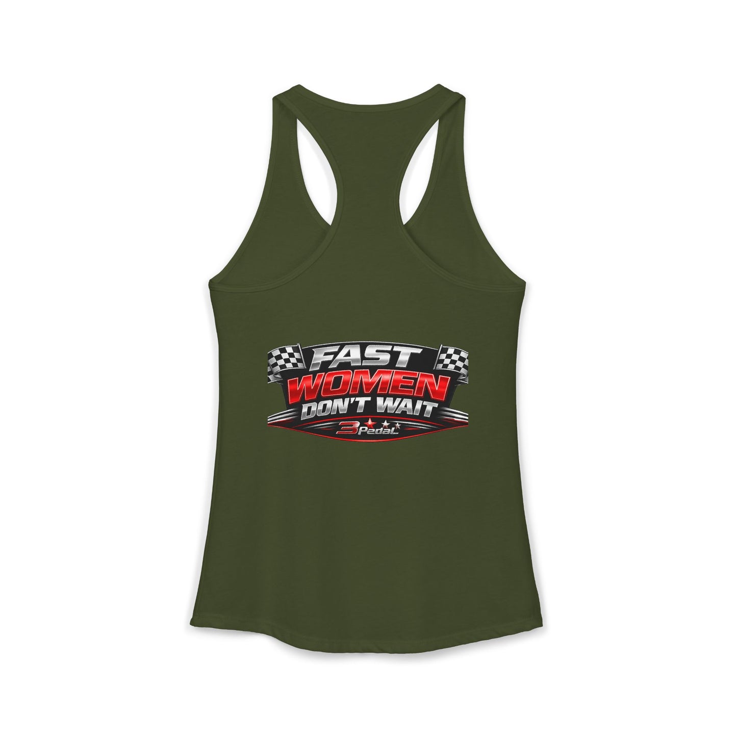 FAST WOMEN DON’T WAIT – 3Pedal™ Performance Tank