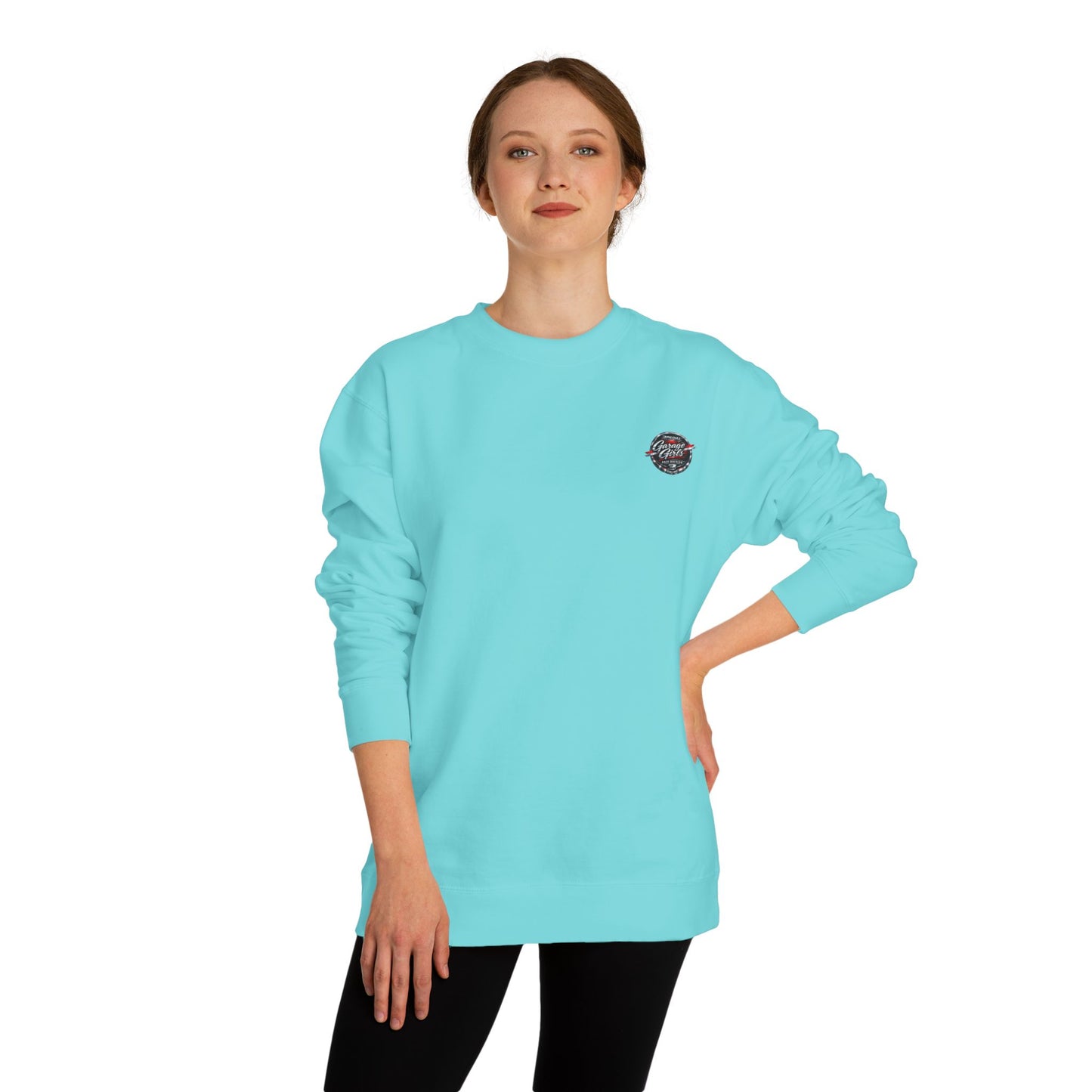 Fast Women Don’t Wait — Garage Girls Crewneck