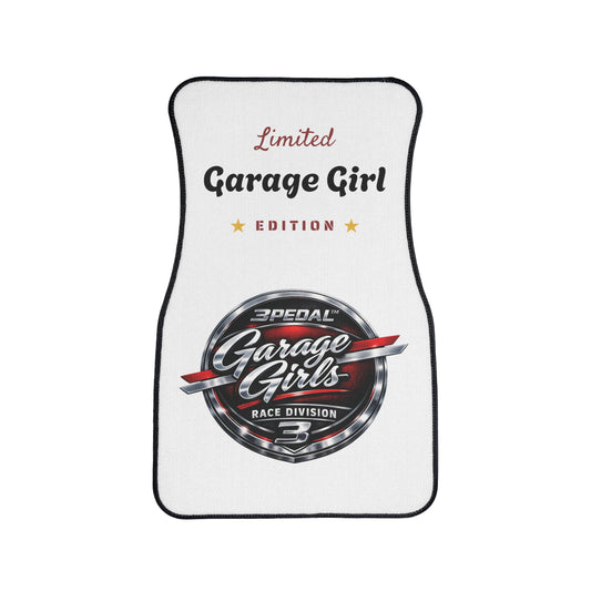 Garage Girl Car Floor Mat — Limited Edition Racing Logo
