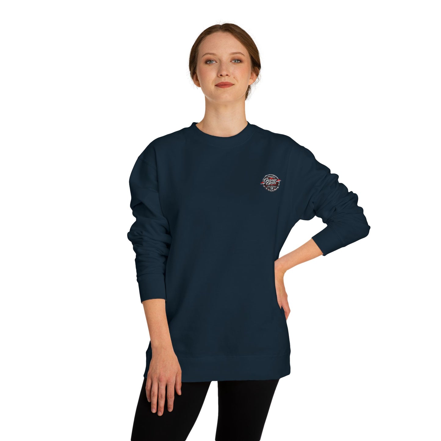 Fast Women Don’t Wait — Garage Girls Crewneck