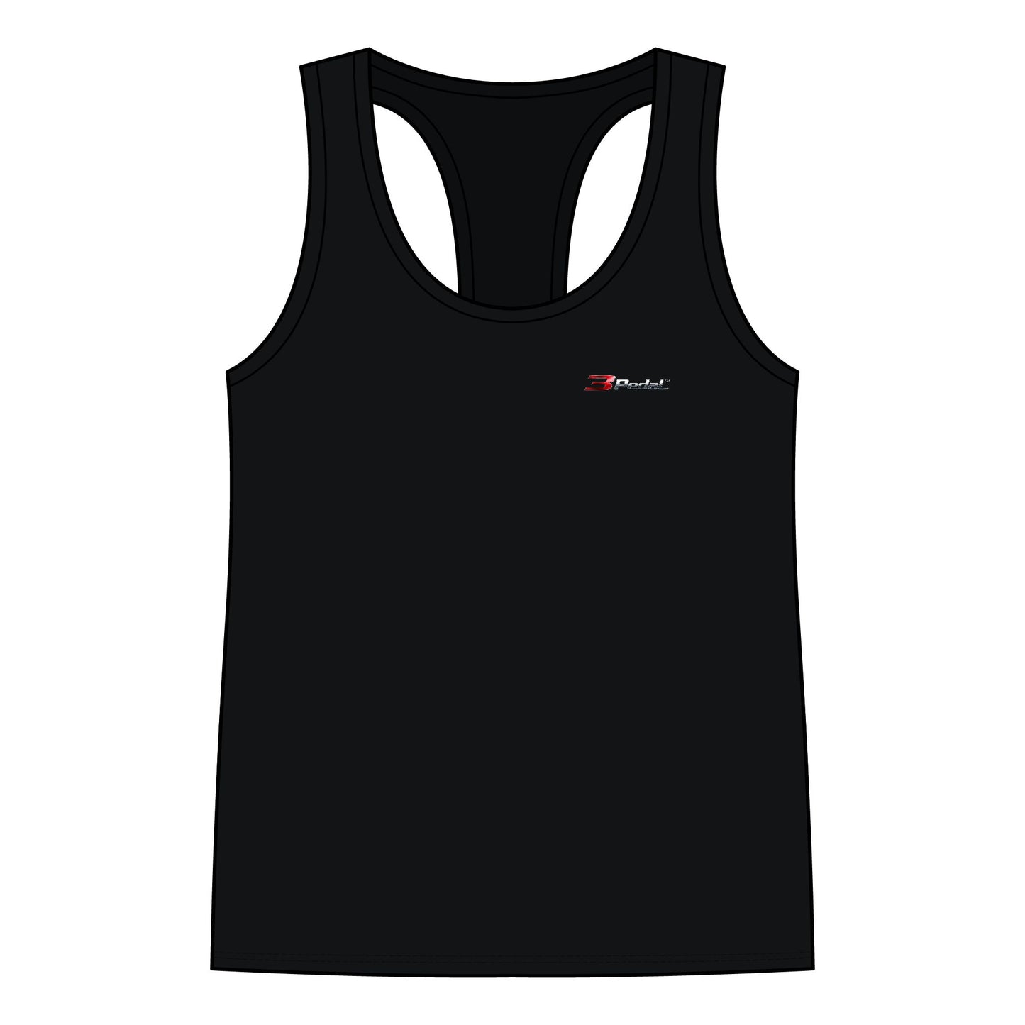 Garage Girls Race Division Racerback Tank — Women's Racing Muscle Car Tank Top