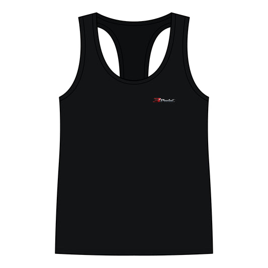 Garage Girls Race Division Racerback Tank — Women's Racing Muscle Car Tank Top