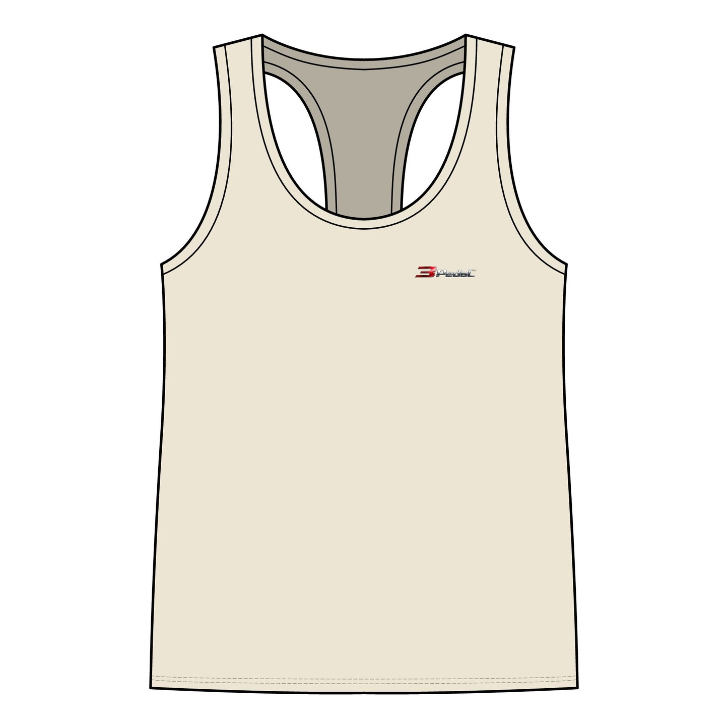 Garage Girls Race Division Racerback Tank — Women's Racing Muscle Car Tank Top
