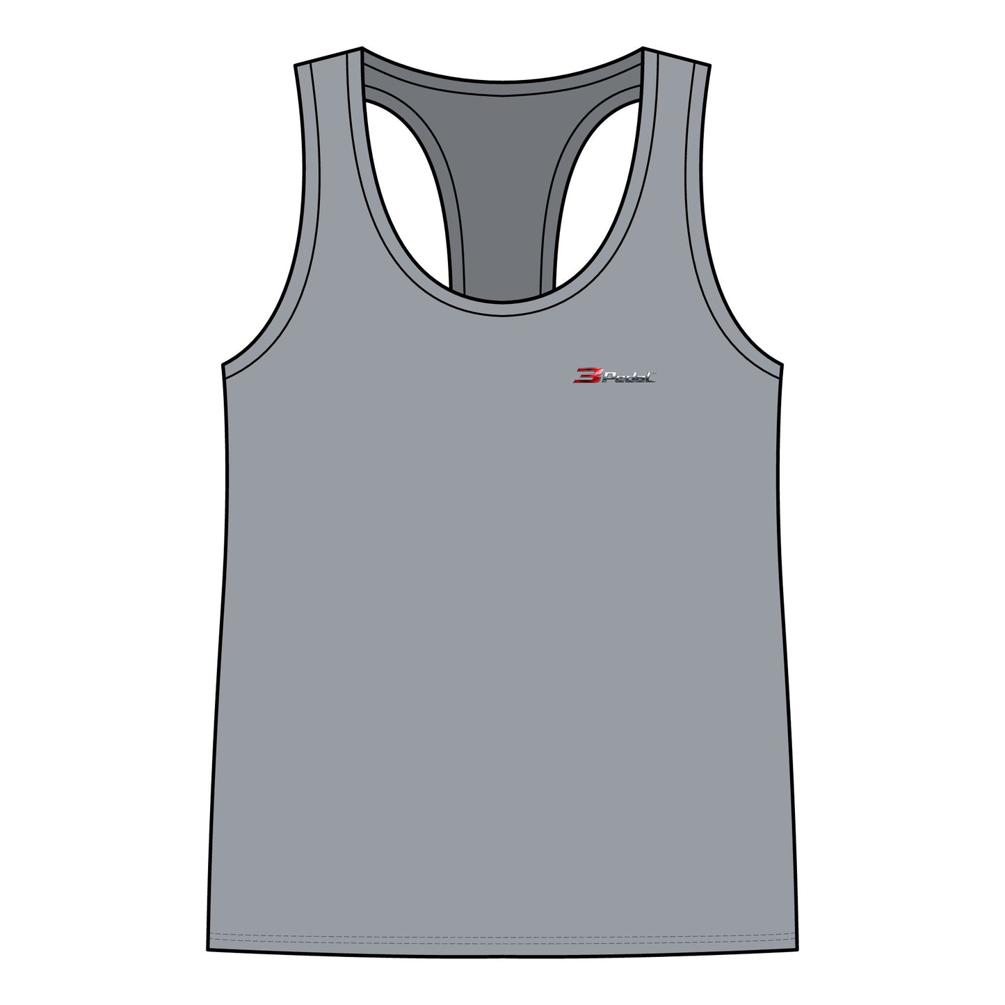 Garage Girls Race Division Racerback Tank — Women's Racing Muscle Car Tank Top