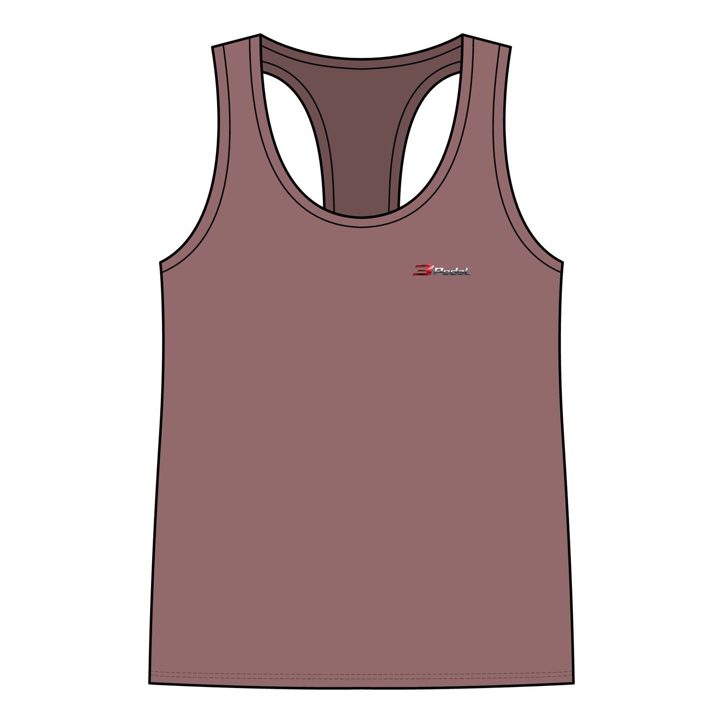 Garage Girls Race Division Racerback Tank — Women's Racing Muscle Car Tank Top