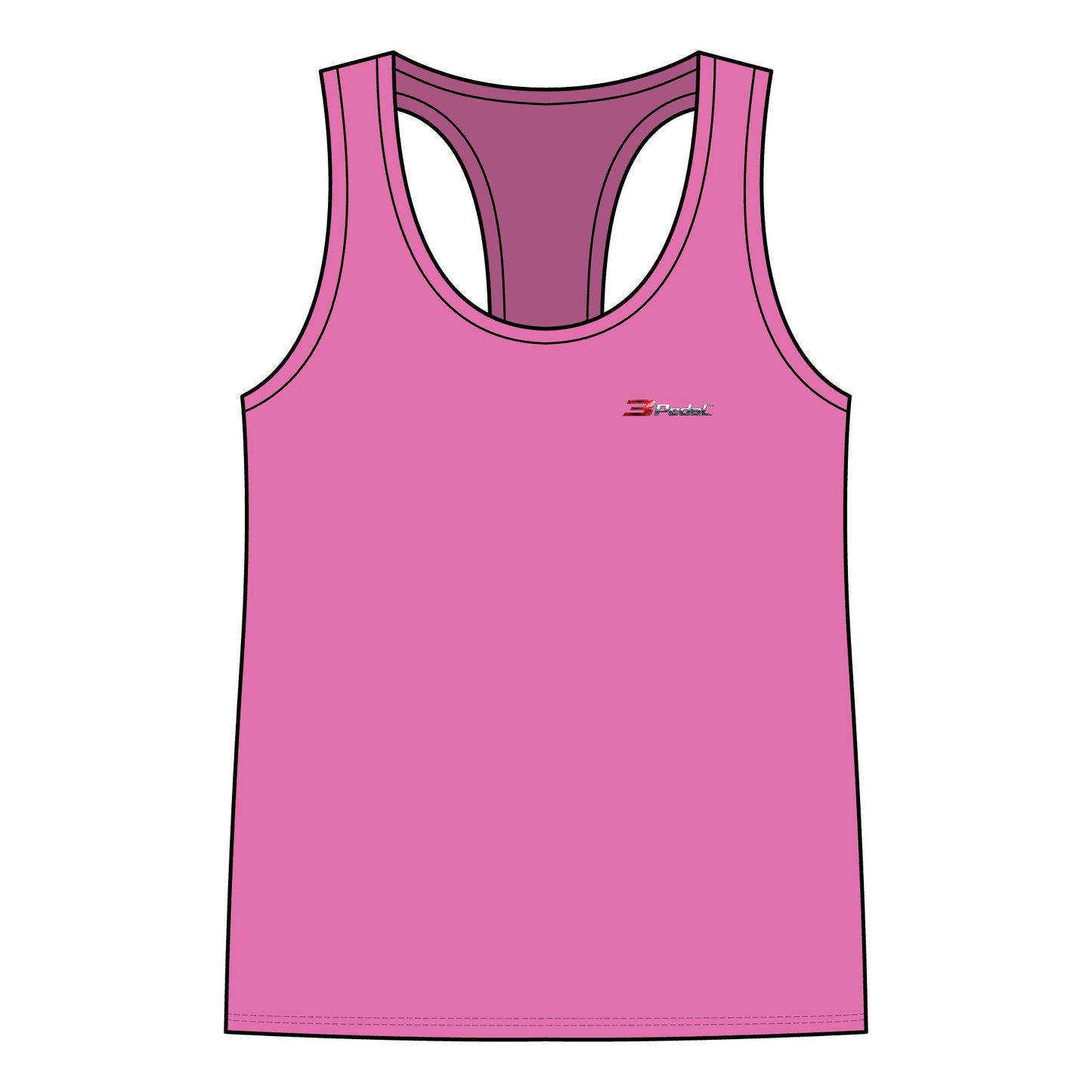 Garage Girls Race Division Racerback Tank — Women's Racing Muscle Car Tank Top