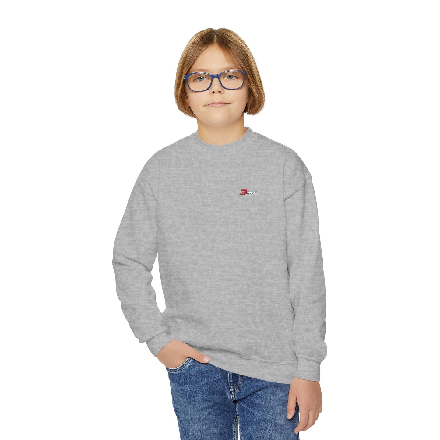 Youth Sweatshirt — 'Garage Girls' Retro Auto Club Crewneck
